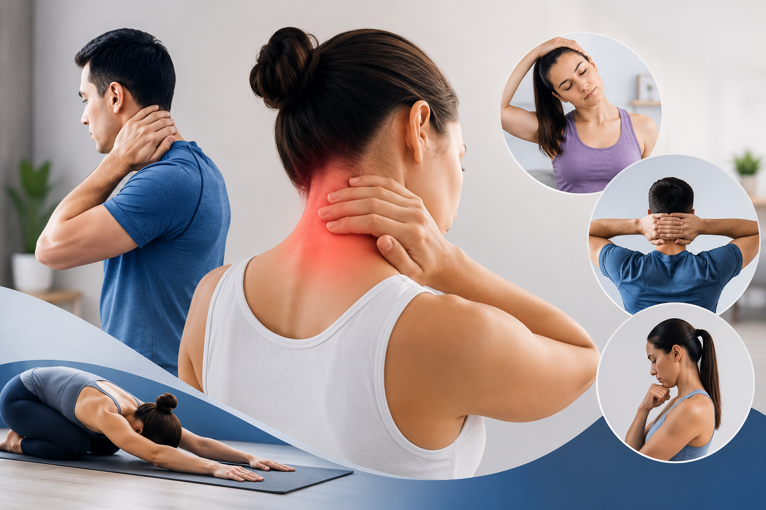 How to Relieve Neck Pain Naturally: 10 Best Exercises & Stretches