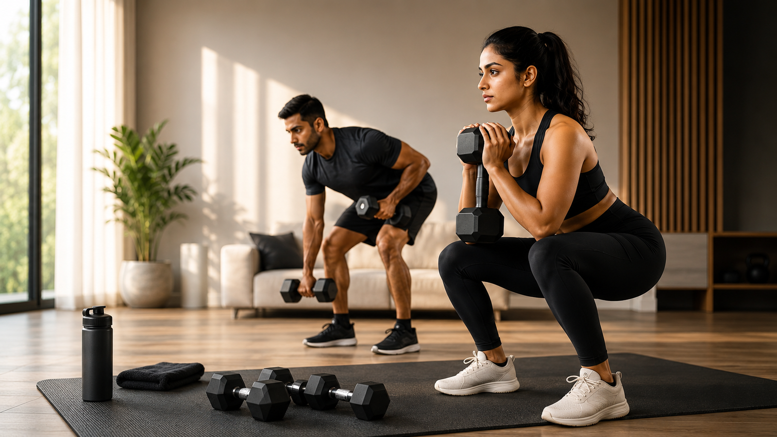 3-Day Dumbbell Home Workout Plan for Beginners